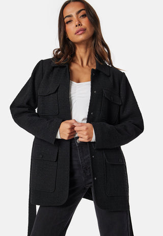 Bouclé Shacket